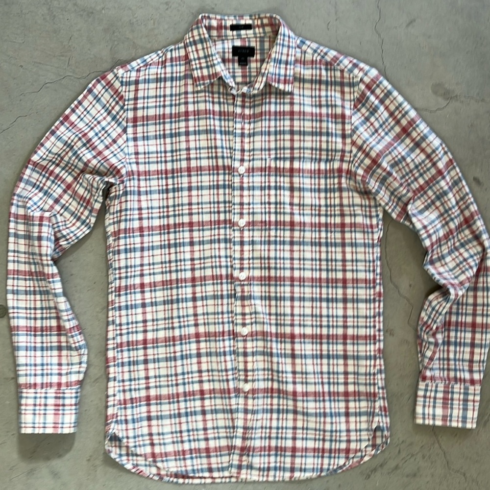 Jcrew lightweight cotton button up- xs